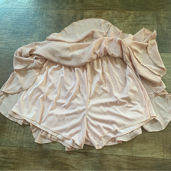 Saints & Hearts pink ruffle skort - Picture 4 of 8